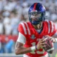 Ole Miss Rebels quarterback Austin Simmons against the Georgia State Panthers
