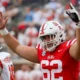 Ole Miss Rebels offensive lineman Brycen Sanders