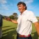 Ole Miss golfer Michael La Sasso celebrates a one-shot win to claim the NCAA Individual Championship last spring. | Ole Miss Athletics