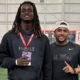 Atlanta (Ga.) Westlake edge Elijah Cox and Ole Miss defensive line coach Randall Joyner. | Credit: Elijah Cox/X