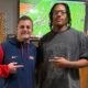 Ole Miss linebackers coach Jack Schoonover and EDGE Keysan Taylor. | Photo Credit: Kaysan Taylor/X