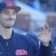 Ole Miss pitcher Cade Townsend waves to the crowd during Sunday's game against Missouri State. | Dylan Cohron/HottyToddy.com