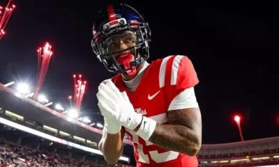 Ole Miss Football during the game against Georgia State at Vaught-Hemingway Stadium in Oxford, MS on August 30, 2025. | Ole Miss Athletics