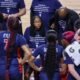 Ole Miss Women's Basketball during the game against Florida at Exactech Arena at Stephen C. O'Connell Center in Gainesville, Florida on February 26, 2026. | Ole Miss Athletics