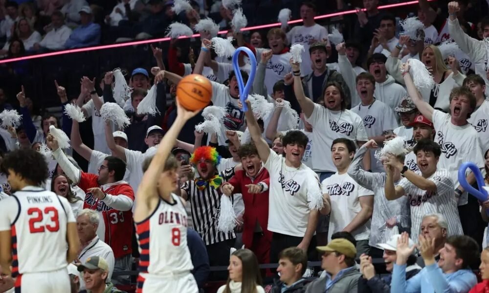 Ole Miss Men's Basketball vs Alabama on February11th in Oxford Mississippi. | Ole Miss Athletics