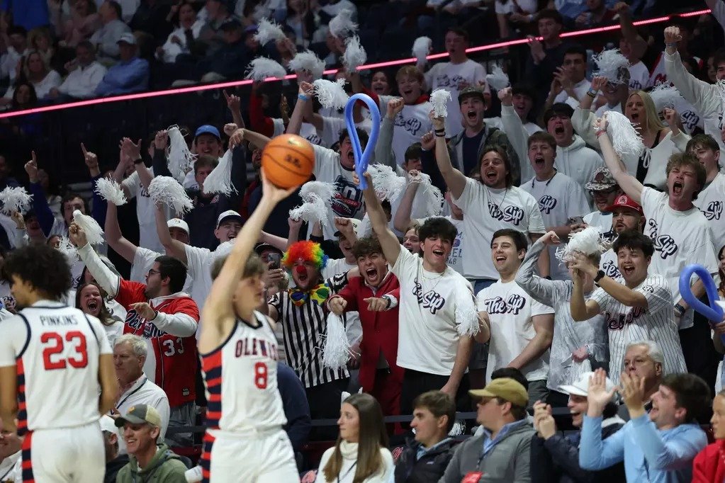Ole Miss Men's Basketball vs Alabama on February11th in Oxford Mississippi. | Ole Miss Athletics