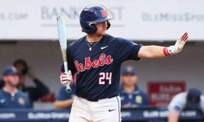 Ole Miss catcher Austin Fawley. | Ole Miss Athletics