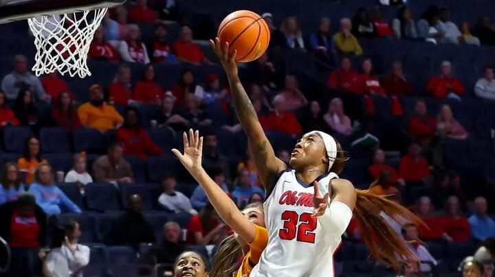 Ole Miss Women's Basketball during the game against Tennessee at The SJB Pavilion at Ole Miss in Oxford, MS on February 17, 2026. | Ole Miss Athletics