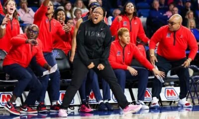 Ole Miss Women’s Basketball during the game against Kentucky at Memorial Coliseum at the University of Kentucky in Lexington, KY on February 15, 2026. | Ole Miss Athletics