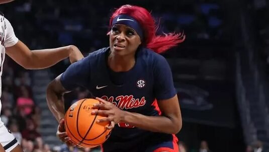 Ole Miss Women’s Basketball during the game against South Carolina at Colonial Life Arena at the University of South Carolina in Columbia, SC on February 22, 2026. | Ole Miss Athletics