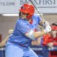 Ole Miss first baseman Will Furniss waits for a pitch during Wednesday's game against North Alabama. | Dylan Cohron, HottyToddy.com