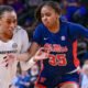GREENVILLE , SC - MARCH 06 - Vanderbilt's Mikayla Blakes (1) during the 2026 SEC Women’s Basketball Tournament between the Ole Miss Rebels and the Vanderbilt Commodores at Bon Secours Arena in Greenville , SC on Friday, March 6, 2026. Photo by Todd Van Emst/SEC