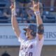 Ole Miss' Collin Reuter crosses home plate in a SEC game against Kentucky. | Dylan Cohron, HottyToddy.com Images