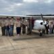 Scouts are ready to take to the skies for the Aviation merit badge at the University-Oxford Airport.