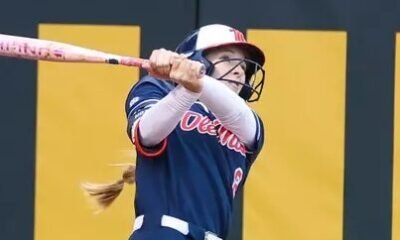 Ole Miss' Kennedy Bunker hits a solo home run to lead the Rebels to their first SEC win against No. 4 Tennessee. | Ole Miss Athletics