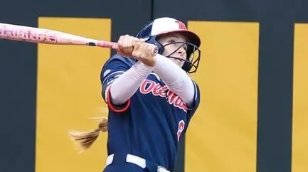 Ole Miss' Kennedy Bunker hits a solo home run to lead the Rebels to their first SEC win against No. 4 Tennessee. | Ole Miss Athletics