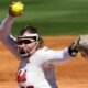 Ole Miss pitcher Kyra Aycock against No. 4 Tennessee. | Ole Miss Athletics