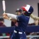 Ole Miss' Kennedy Bunker hits a walk-off home run to beat No. 16 Mississippi State in Oxford. | Ole Miss Athletics